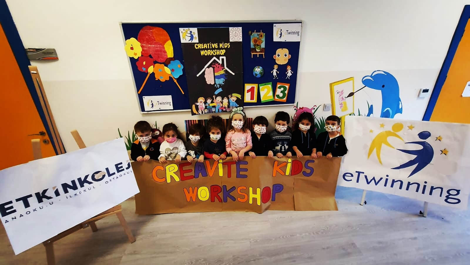 Etkin Kolej | Creative Kids Workshop Projesi